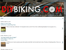 Tablet Screenshot of diybiking.com